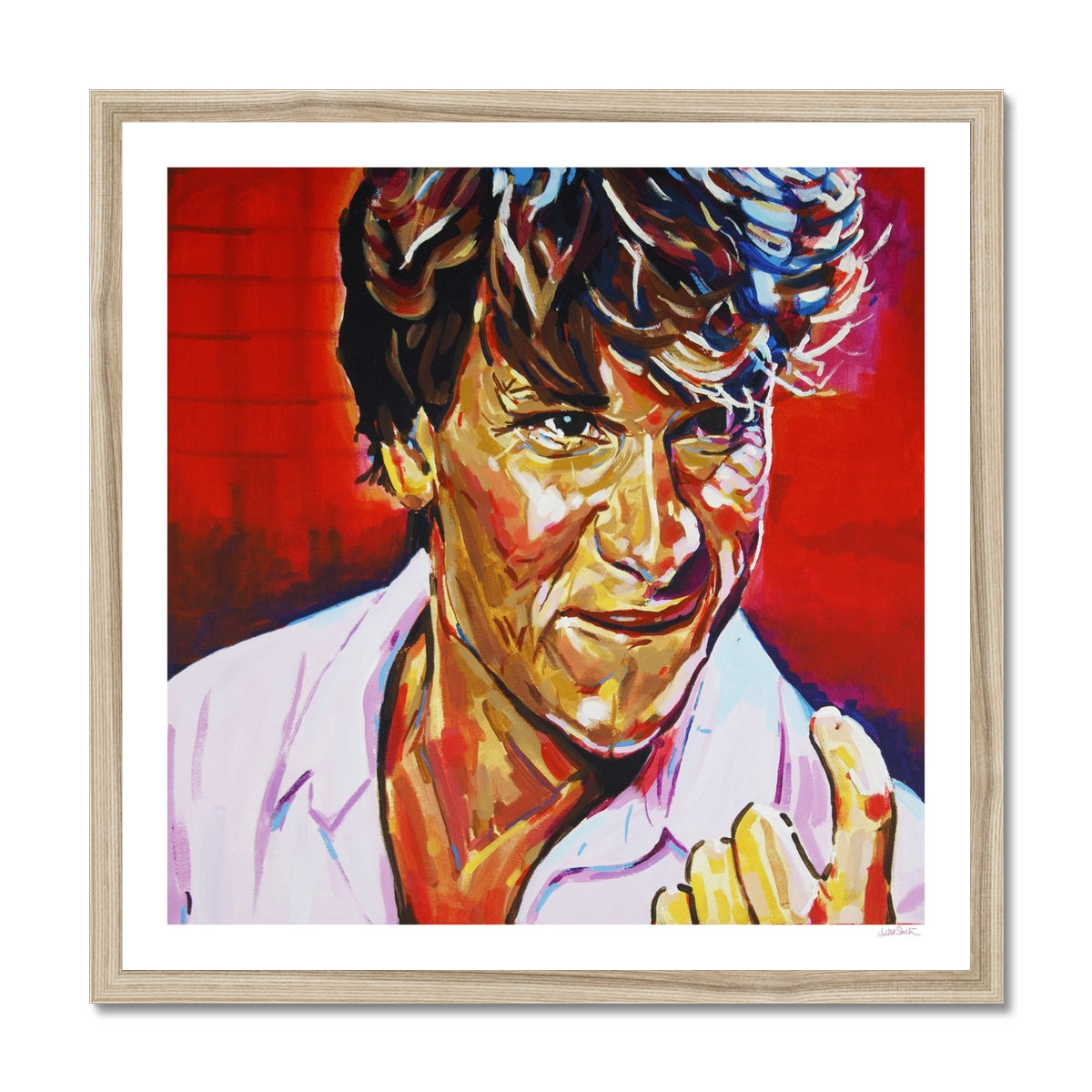 Patrick Swayze, Icons Collection - Print On Fine Art Paper