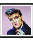 Elvis, Icons Collection - Print On Fine Art Paper