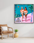 Club Tropicana - Print on Fine Art Canvas
