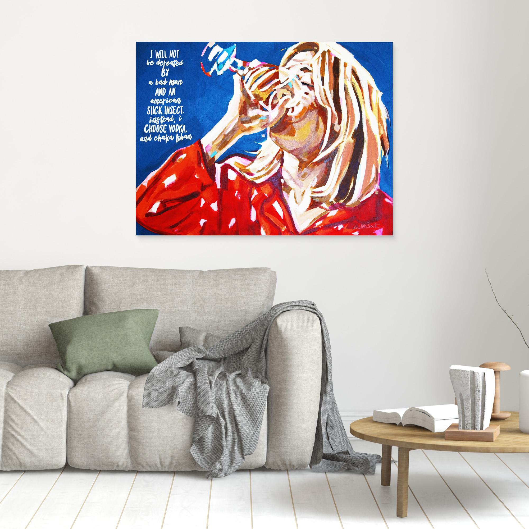 Bridget Jones - Print on Fine Art Canvas