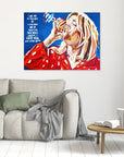 Bridget Jones - Print on Fine Art Canvas