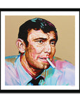 George Lazenby, James Bond Collection - Print On Fine Art Paper