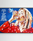 Bridget Jones - Print on Fine Art Canvas