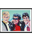 The T Birds, Grease Collection - Print On Fine Art Paper