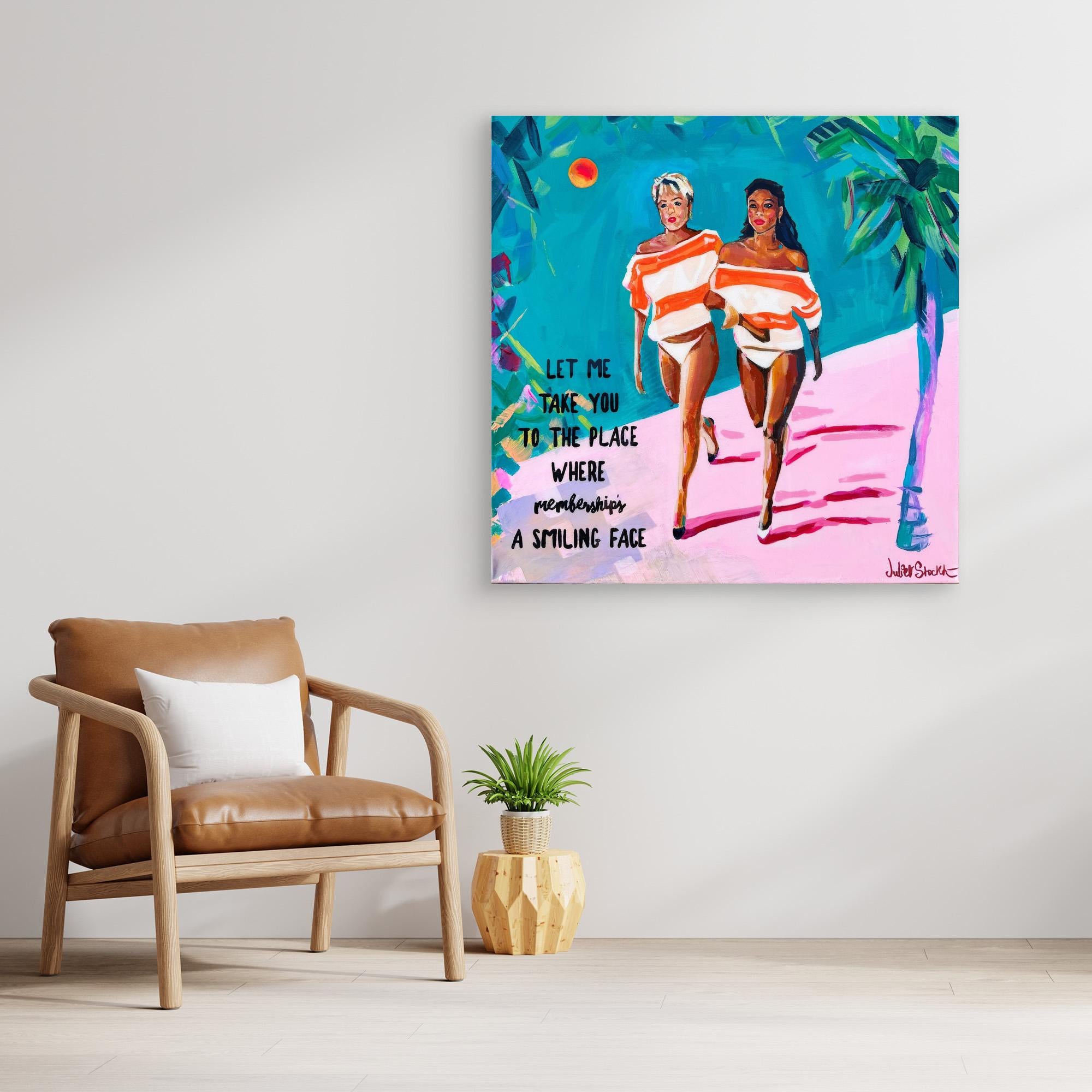 Club Tropicana - Print on Fine Art Canvas