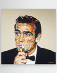 Sean Connery - Print on Fine Art Canvas