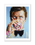 Roger Moore, James Bond Collection - Print On Fine Art Paper