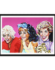 The Pink Ladies, Grease Collection - Print On Fine Art Paper