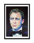 Daniel Craig, James Bond Collection - Print On Fine Art Paper