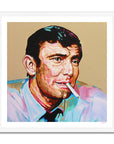 George Lazenby, James Bond Collection - Print On Fine Art Paper