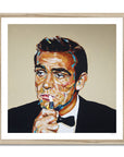Sean Connery, James Bond Collection - Print On Fine Art Paper