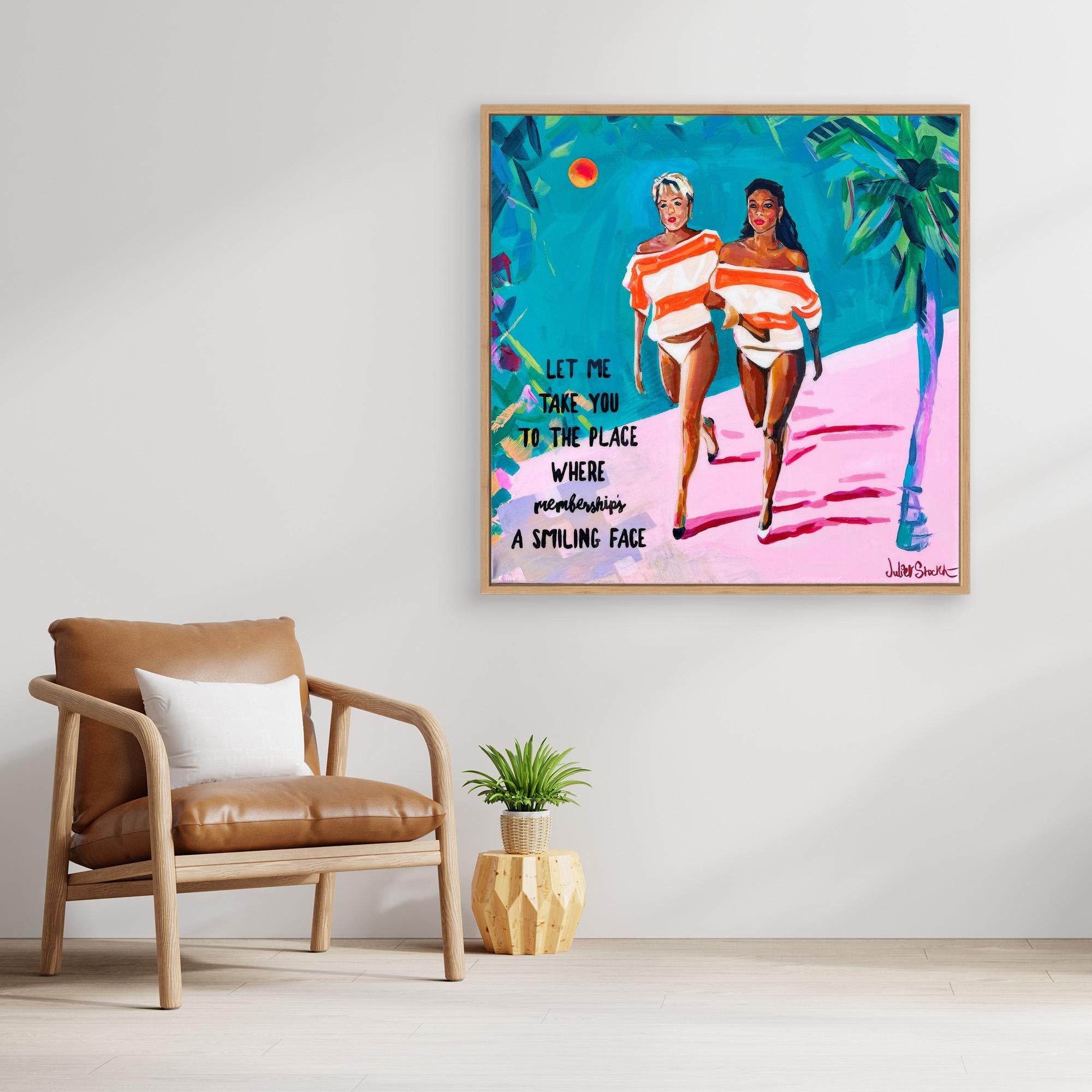 Club Tropicana - Print on Fine Art Canvas