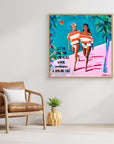 Club Tropicana - Print on Fine Art Canvas