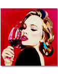 Scarlett Seduction - Print On Fine Art Canvas
