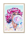 Frenchie, Grease Collection - Print On Fine Art Paper