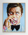 Roger Moore - Print on Fine Art Canvas