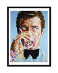 Roger Moore, James Bond Collection - Print On Fine Art Paper