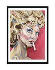 Sandy, Grease Collection - Print On Fine Art Paper