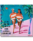 Club Tropicana - Print on Fine Art Canvas