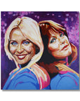 Abba, Icons Collection - Print On Fine Art Canvas