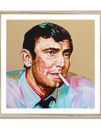 George Lazenby, James Bond Collection - Print On Fine Art Paper