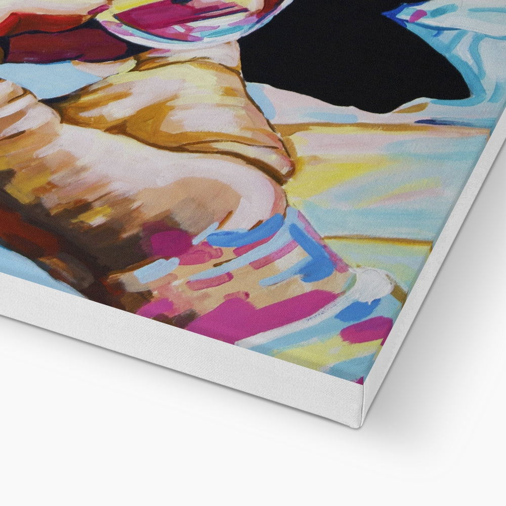 Roger Moore, James Bond Collection - Print On Fine Art Canvas