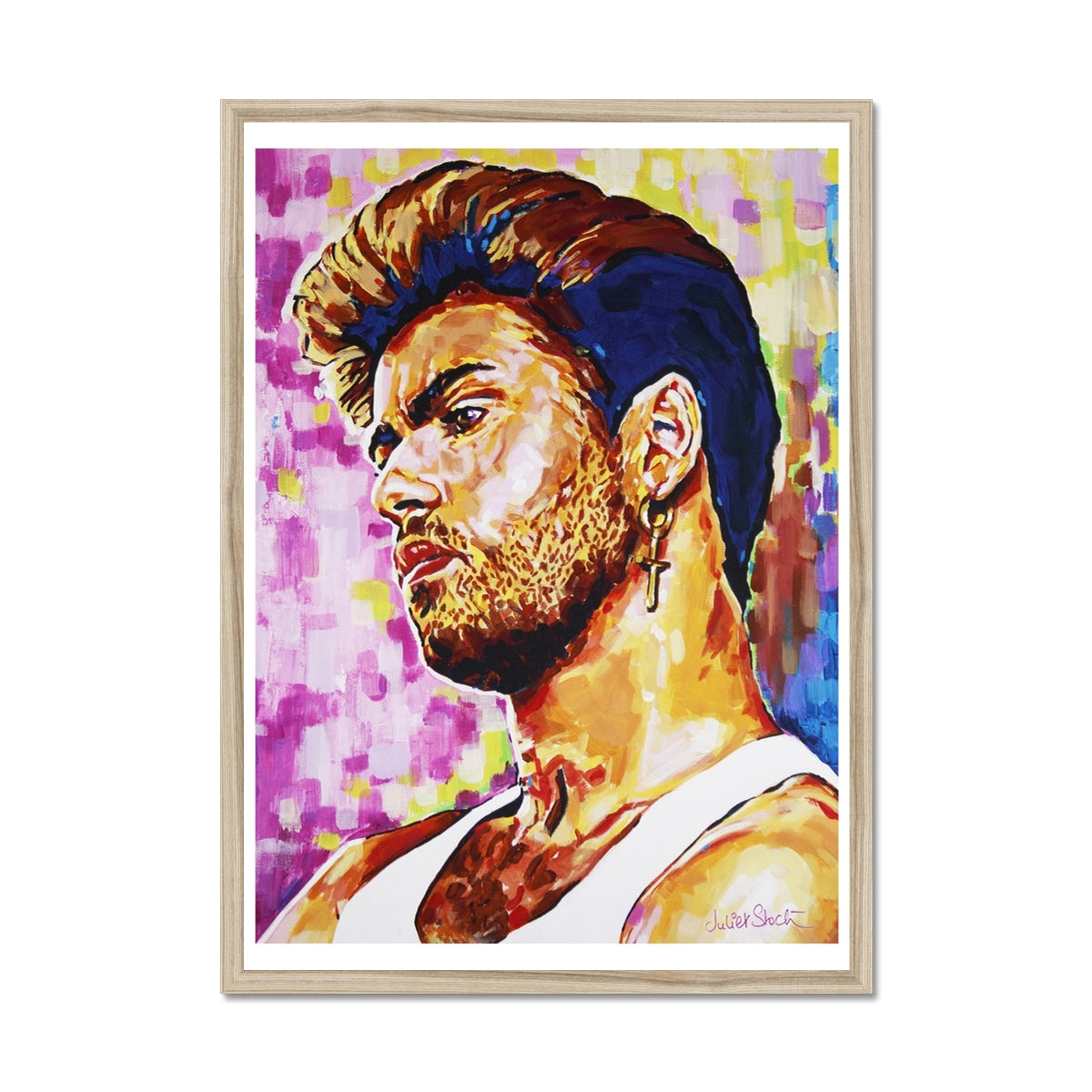 George Michael, Icons Collection - Print On Fine Art Paper