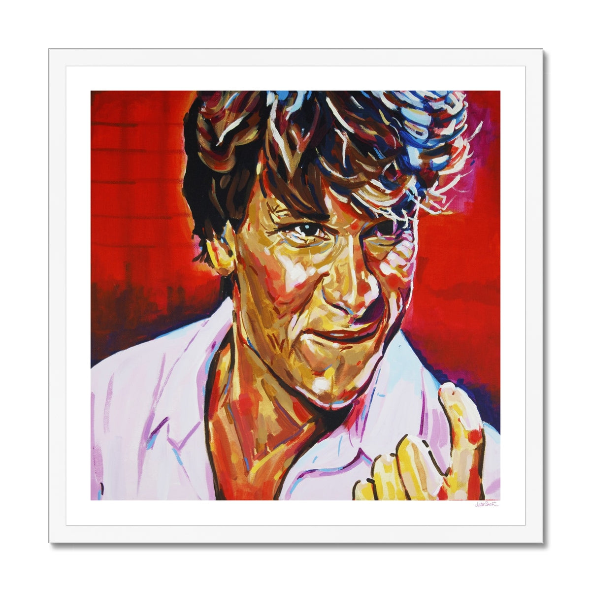 Patrick Swayze, Icons Collection - Print On Fine Art Paper
