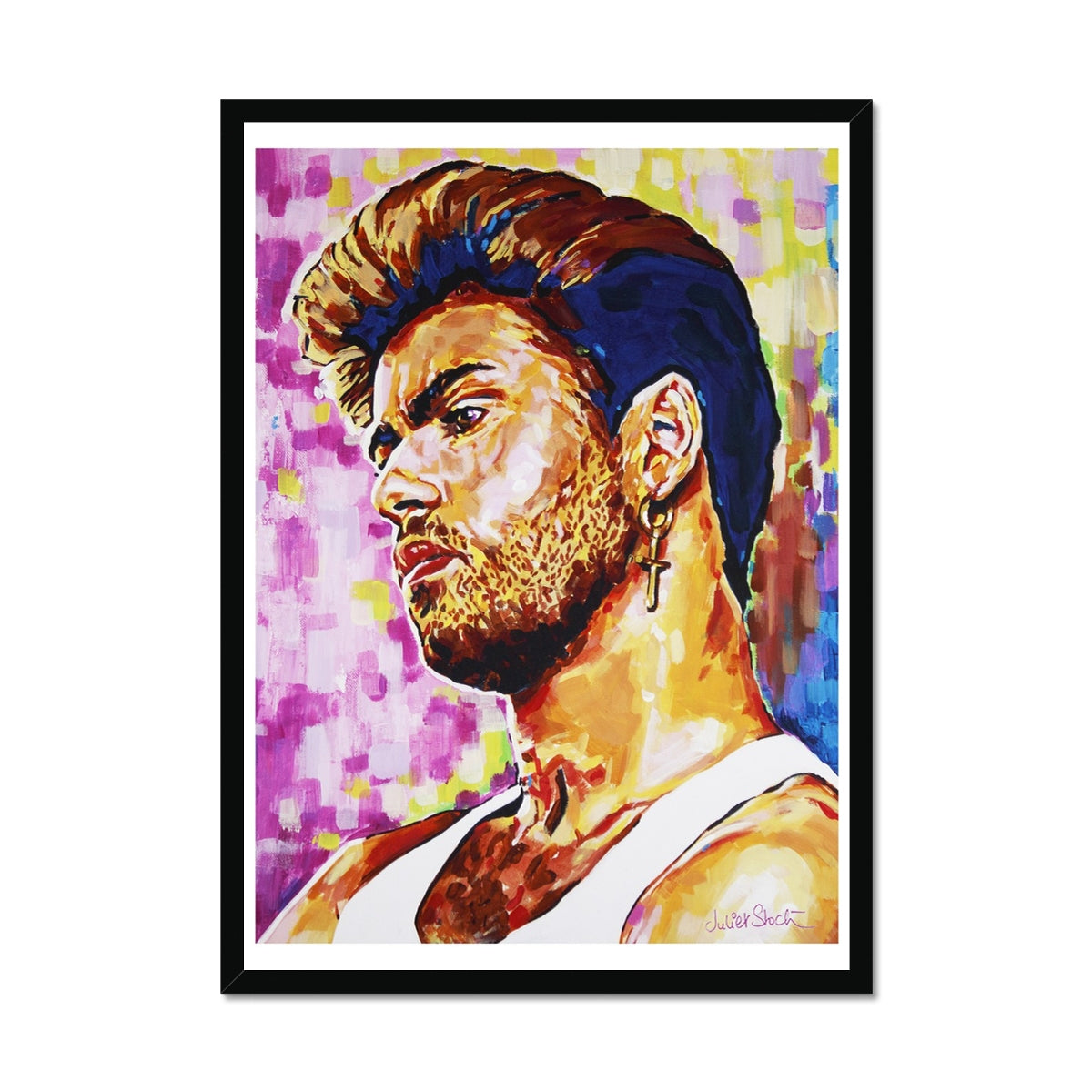 George Michael, Icons Collection - Print On Fine Art Paper