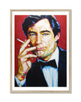 Timothy Dalton, James Bond Collection - Print On Fine Art Paper