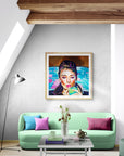 Audrey Hepburn, Icons Collection - Print On Fine Art Paper