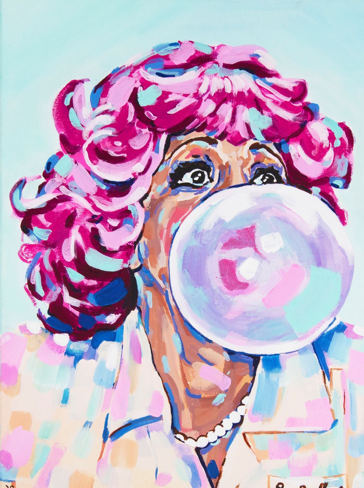 Frenchie, Grease Collection - Print On Fine Art Paper