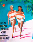 Club Tropicana - Wham! - Original Painting
