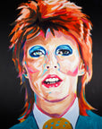 Bowie - Icons Collection - Print On Fine Art Canvas