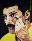 Freddie Mercury - Icons Collection - Print On Fine Art Canvas