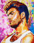 George Michael, Icons Collection - Print On Fine Art Paper
