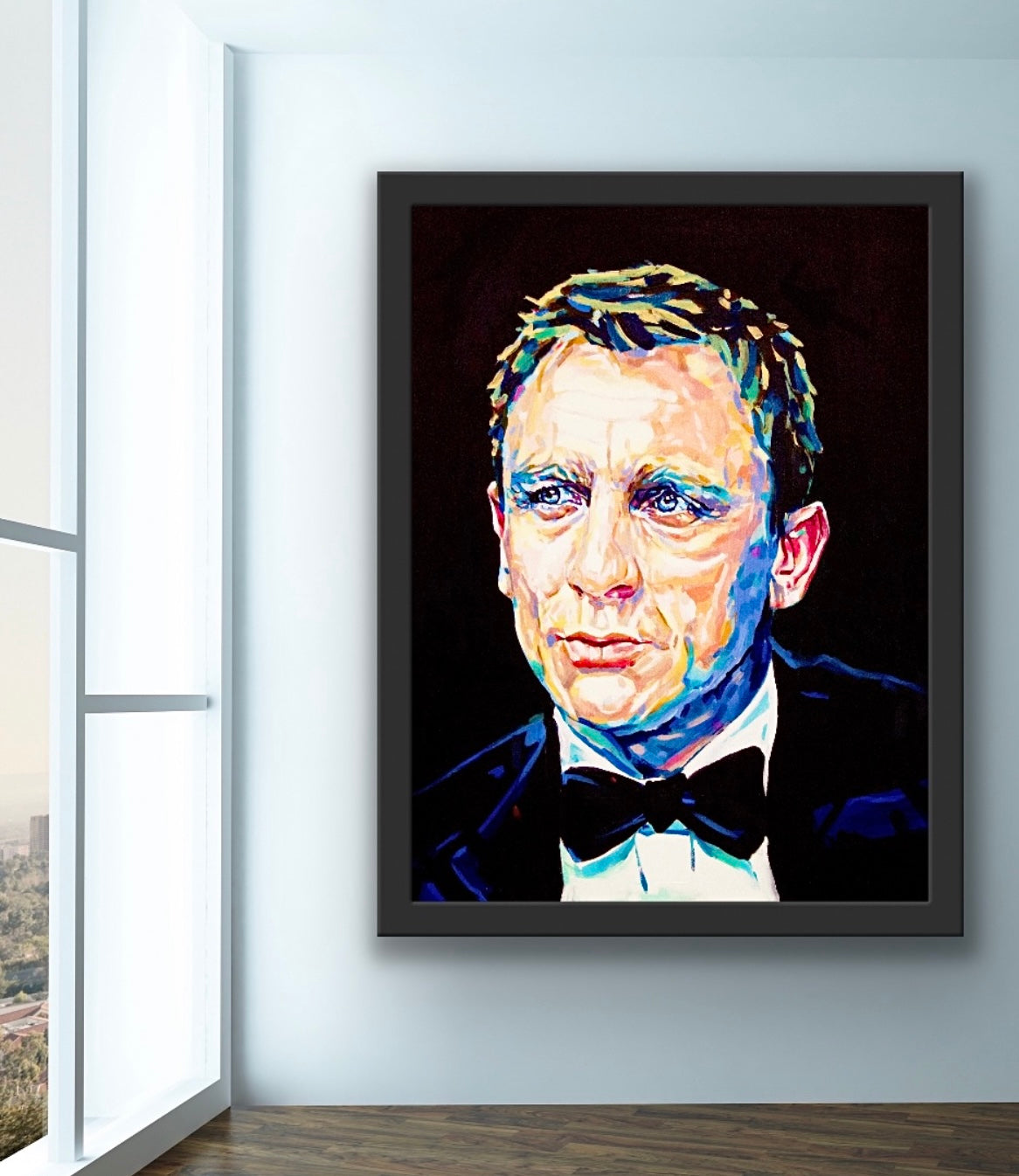 Daniel Craig, James Bond Collection - Print On Fine Art Canvas