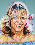 Olivia Newton John, Icons Collection - Print On Fine Art Canvas