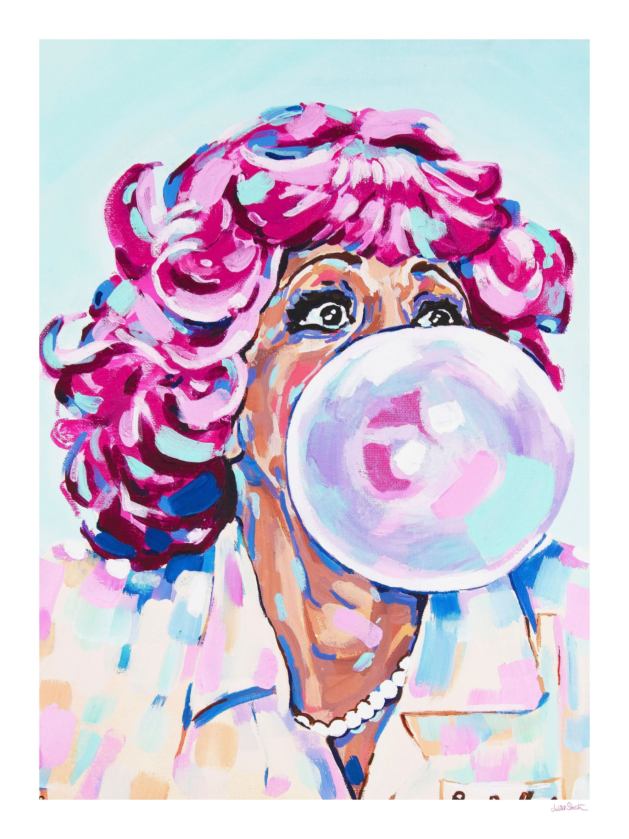 Frenchie, Grease Collection - Print On Fine Art Paper