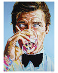 Roger Moore, James Bond Collection - Print On Fine Art Paper