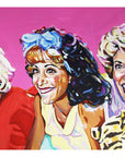 The Pink Ladies, Grease Collection - Print On Fine Art Paper