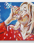 Bridget Jones - Print On Fine Art Canvas