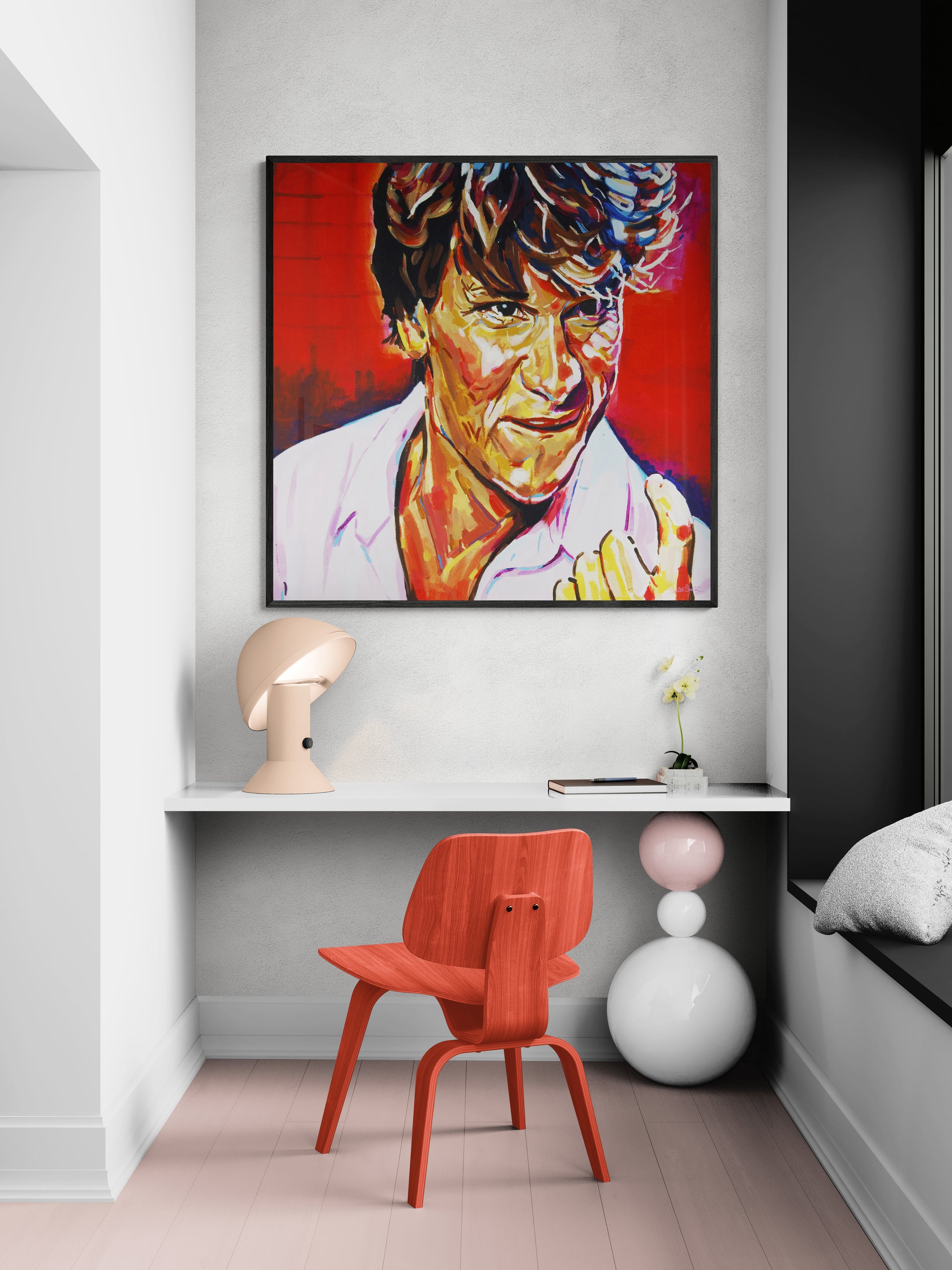 Patrick Swayze, Icons Collection - Print On Fine Art Canvas