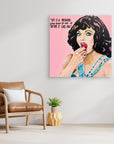 Dame Joan Collins - Print On Fine Art Canvas