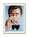 Roger Moore, James Bond Collection - Print On Fine Art Paper