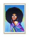 Diana Ross, Icons Collection - Print On Fine Art Paper