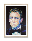 Daniel Craig, James Bond Collection - Print On Fine Art Paper