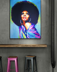 Diana Ross, Icons Collection - Print On Fine Art Canvas