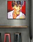 Patrick Swayze, Icons Collection - Print On Fine Art Canvas