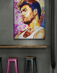 George Michael, Icons Collection - Print On Fine Art Canvas